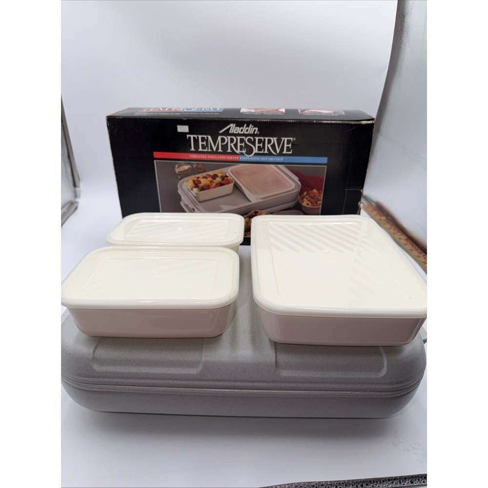 Aladdin Tempreserve ICC105 9x13 Container Hot/Cold + 2 x 1.25 Pt & 1 .5 Qt